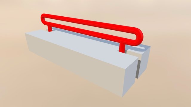 Stairs 03 3D Model