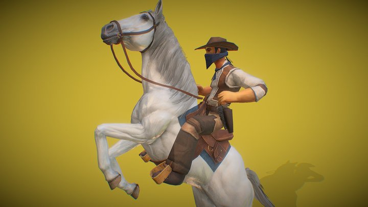 Horse Animset Pro Animations 3D Model