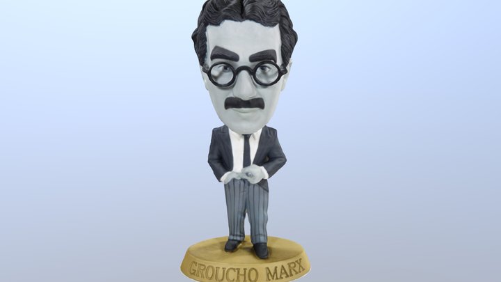 Groucho Marx bobblehead 3D Model