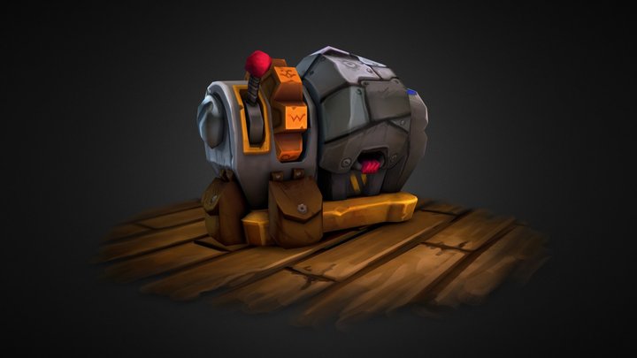 Warchest Gnome 3D Model