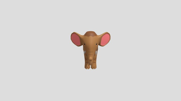 Baby Mammoth - Ko and the Transient Heat 3D Model