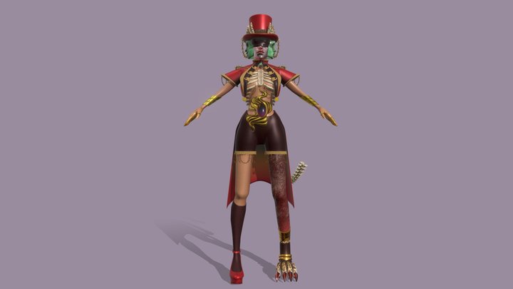 TEZCATLIPOCA 3D Model