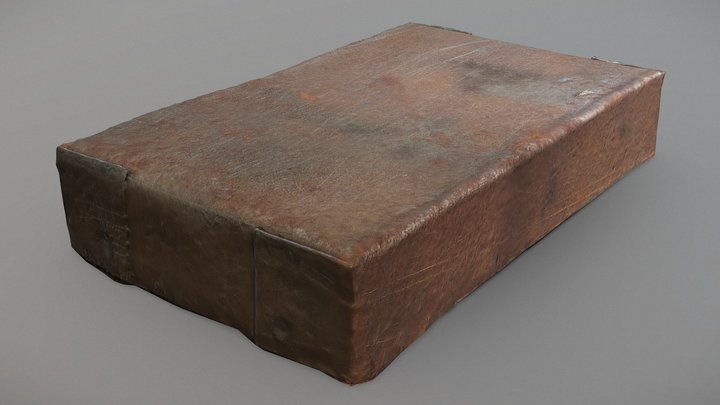 Rusty steel box 3D Model